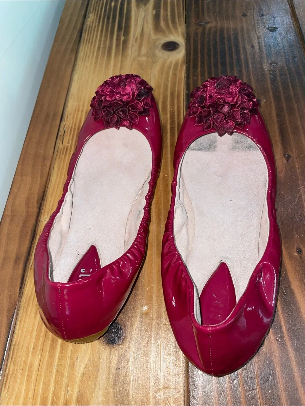Bloch Patent Leather Ballet Flats Size 38.5